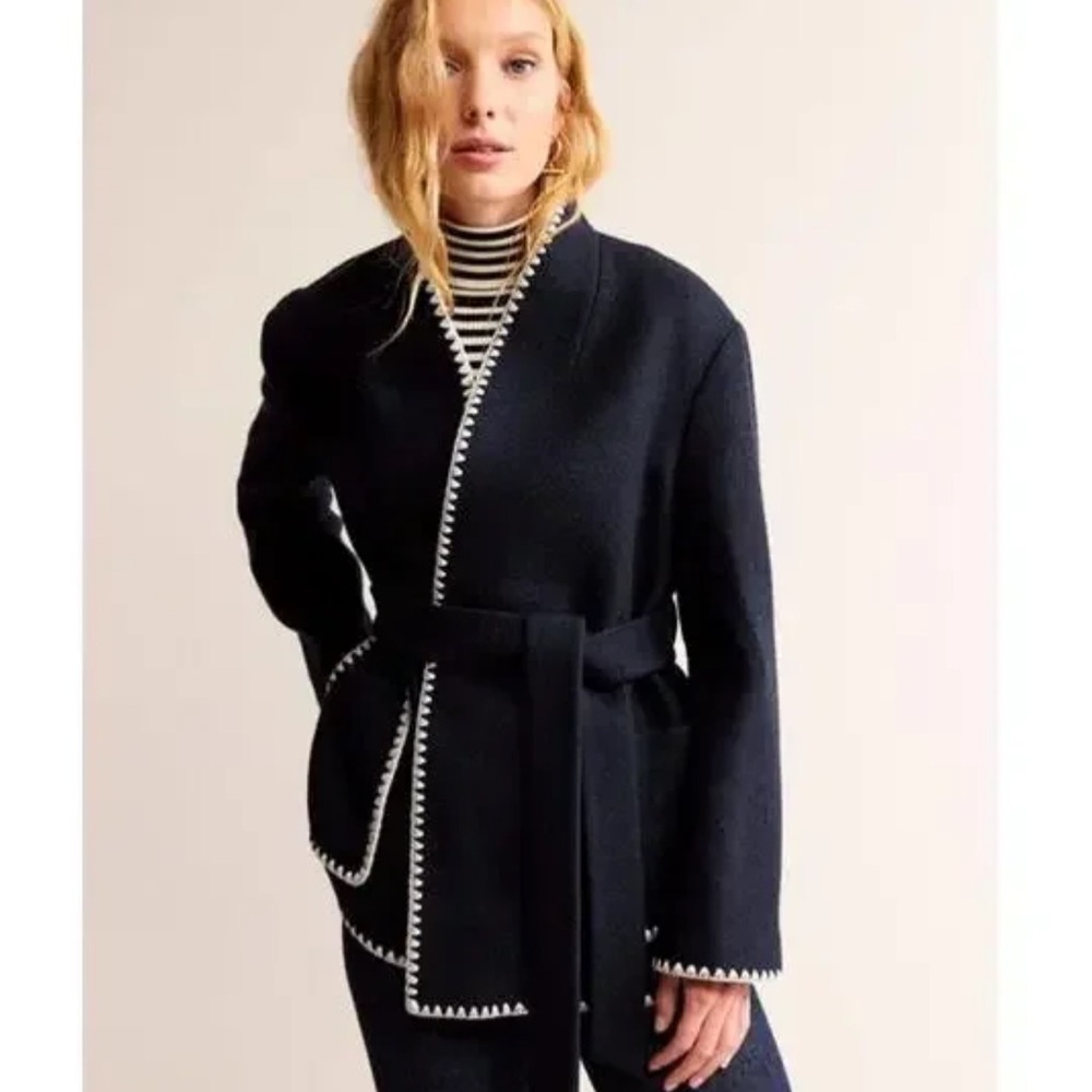 Boden Black and White Women's Jacket